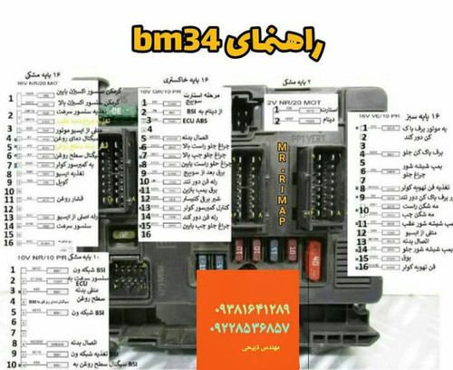تعمیرات انواع BSI و BM34 رفع مشکلات رایج و غیر رایج